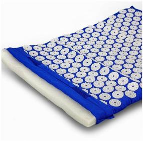 img 4 attached to Massage mat, Kuznetsov's Applicator, with pillow, blue, 42x68 cm