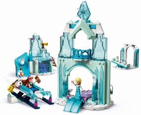 img 4 attached to Designer LEGO Disney Frozen 43194 Winter Tale of Anna and Elsa
