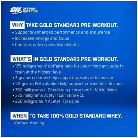 img 2 attached to Pre-workout complex Optimum Nutrition Gold Standard Pre-Workout fruit punch 300 g jar 300 pcs.