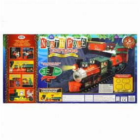 img 4 attached to EZTEC North Pole Express Christmas Train Starter Kit, 37297