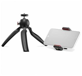 img 4 attached to Manfrotto MKPIXICLAMP-PLUS tripod kit with smartphone holder