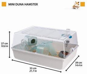 img 1 attached to MINI DUNA HAMSTER cage for hamsters
