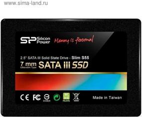 img 4 attached to Silicon Power Slim S55 120GB SATA SP120GBSS3S55S25 SSD