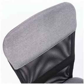 img 3 attached to Computer chair Brabix Jet MG-315 office, upholstery: textile, color: grey/black