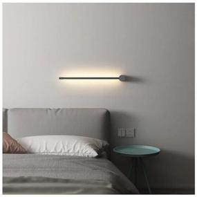 img 1 attached to 💡 LED Wall Lamp for Living Room, Bedroom, Bathroom - Perfect Bedside Lighting