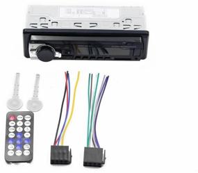 img 3 attached to Radio, car radio, car radio, radio, front USB, bluetooth, AUX, remote control