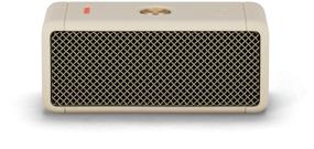 img 4 attached to 🔊 Marshall Emberton Portable Acoustics: Cream-Colored Powerhouse with 20W of Audio Bliss