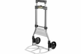 img 4 attached to Luggage trolley STAYER 38755-90 , silver