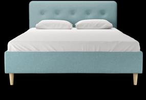 img 4 attached to Bed Salotti Dreams, sleeper (LxW): 200x140 cm, color: turquoise