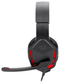 img 4 attached to Computer headset Redragon Themis, black/red