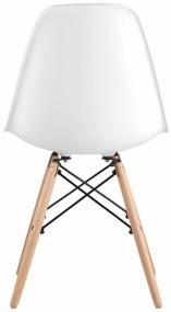 img 4 attached to STOOL GROUP Style DSW chair set, metal, 4 pcs., color: white