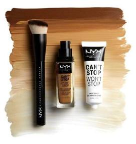 img 2 attached to NYX professional makeup Тональный крем Can&quot;t stop won&quot;t stop, 30 мл, оттенок: Light ivory