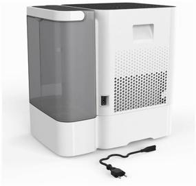 img 4 attached to Boneco W300 RU Air Washer with Fragrance Function – White/Black: Boost Your Space's Air Quality