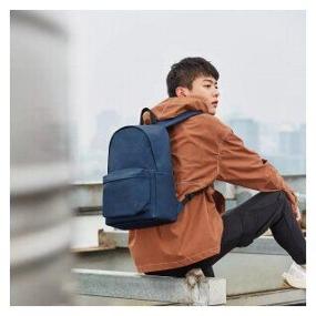 img 2 attached to Xiaomi 90 Points Youth College Backpack (navy), blue