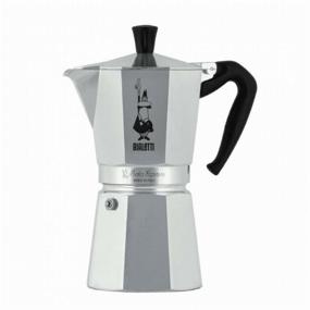 img 2 attached to Bialetti Moka Express 1165 (9 cups), silver