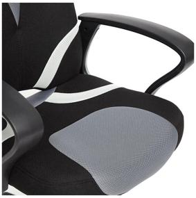 img 4 attached to Computer chair TetChair Runner gaming, upholstery: textile, color: black/grey 2603/12/14