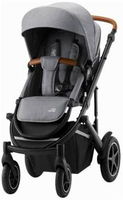 img 4 attached to 👶 Britax Roemer Smile 3 Universal Stroller, 2 in 1 Deluxe Edition (1 box), Frost Grey