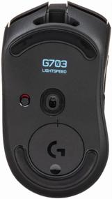 img 4 attached to Logitech G G703 Hero Wireless Gaming Mouse, Black
