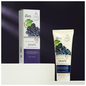 img 3 attached to Ekel Natural Clean Peeling Gel Grape with grape extract, 100 ml