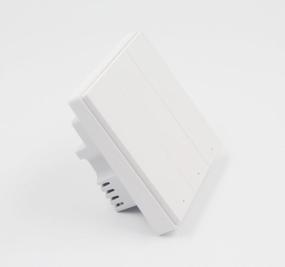 img 4 attached to Smart switch Xiaomi Aqara Smart Wall Switch D1 (Triple without zero line) White (QBKG25LM)
