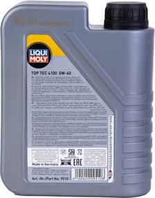 img 3 attached to Synthetic engine oil LIQUI MOLY Top Tec 4100 5W-40, 1 l, 1 pc