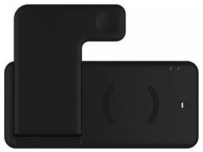 img 1 attached to Wireless docking station 4 in 1 ABK-Q20 15W (Black)