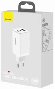 img 1 attached to Baseus GaN3 Pro Fast Charger 2C U, 65 W, white