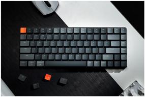 img 4 attached to 🔑 Keychron K3 RGB V2 Keyboard: Low Profile Brown Optical Switch, Grey, English for an Enhanced Typing Experience