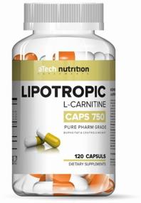 img 1 attached to 💊 ATech Nutrition L-Carnitine Lipotropic Supplement, 120 Capsules, Neutral