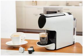 img 4 attached to Xiaomi Scishare Capsule Coffee Machine S1103 - White, Efficient Capsule Coffee Maker