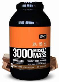 img 1 attached to Гейнер QNT 3000 Muscle Mass, 4500 г, шоколад