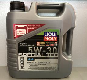 img 1 attached to Синтетическое моторное масло LIQUI MOLY Special Tec AA 5W-30, 4 л, 3,8 кг, 1 шт.
