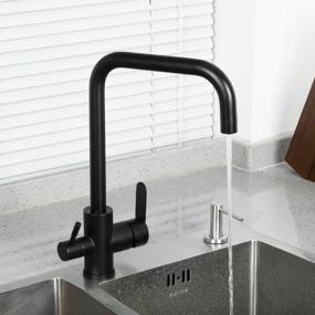 img 2 attached to Kitchen faucet (sink) Frap H802-6 F43801-6 black