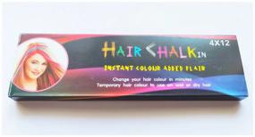 img 4 attached to Hair Chalk Colorful hair crayons 12, 97 g