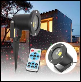 img 1 attached to Laser projector Laser Light Starry rain \ 6 modes with remote control \ Laser projector outdoor \ SpectrumLight \