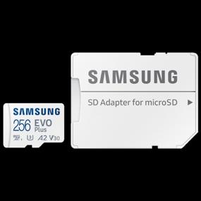 img 4 attached to Memory card Samsung microSDXC 256 GB Class 10, V30, A2, UHS-I U3, R 130 MB/s, adapter to SD