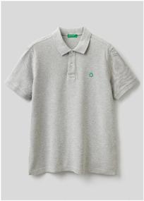 img 4 attached to UNITED COLORS OF BENETTON polo shirt, size XL, gray