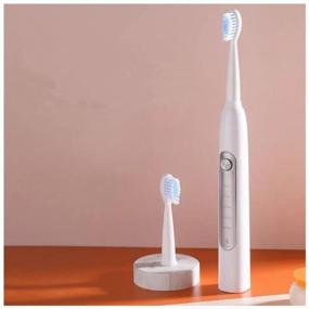 img 1 attached to Advanced Sonic Toothbrush Kit: 3 Attachments, 5 Modes for Whitening and Caries Prevention