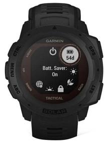 img 4 attached to 🌞 Garmin Instinct Solar Tactical Smart Watch in Black: Enhanced Features and Style