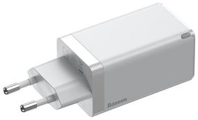 img 4 attached to Baseus GaN2 Pro 65W White Wall Charger with Type-C to Type-C Cable (CCGAN2P)