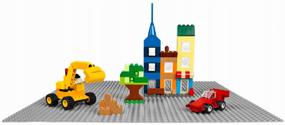 img 2 attached to Детали LEGO Classic 10701 Строительная пластина серого цвета