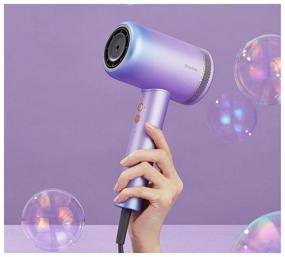 img 4 attached to Xiaomi Showsee Hair Dryer Star Shining Violet (A8-V)