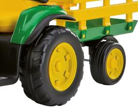 img 4 attached to Peg-Perego John Deere Ground Force Car, green/yellow