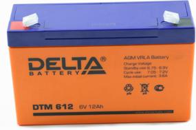 img 1 attached to DELTA Battery DTM 612 6V 12 Ah