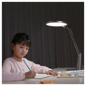 img 4 attached to Yeelight Serene Eye-Friendly Desk Lamp Pro YLTD04YL: Powerful 15 W LED Office Lamp in Elegant Gold