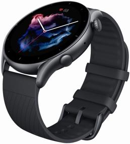 img 4 attached to Amazfit GTR 3 Smart Watch, Thunderstorm Black