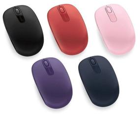 img 4 attached to Microsoft Mobile Mouse 1850 black optical (1000dpi) wireless USB for laptop (2but)
