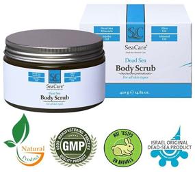 img 2 attached to SeaCare Rejuvenating body scrub with Dead Sea minerals and natural oils Dead Sea Body Scrub, 420 g