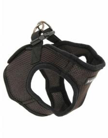 img 2 attached to Шлейка Puppia Soft vest harness B, обхват шеи 19 см, XS