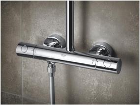 img 3 attached to Душевая стойка Grohe Vitalio Start 250 CUBE 26697000 с термостатом, хром